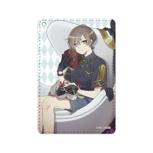 『MILGRAM -ミルグラム-』描き下ろしイラスト エス&ジャッカロープ 休息中ver. 1ポケットパスケース【202510再販】