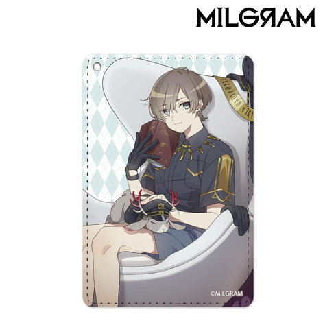 『MILGRAM -ミルグラム-』描き下ろしイラスト エス&ジャッカロープ 休息中ver. 1ポケットパスケース【202502再販】