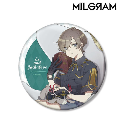《MILGRAM -米尔格拉姆-》全新绘制插画 Es & Jackalope 休息中版 BIG徽章【202605再版】