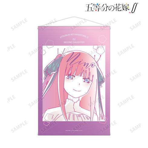 『五等分の花嫁∫∫』中野二乃 lette-graph 第2弾 B2タペストリー【202501再販】