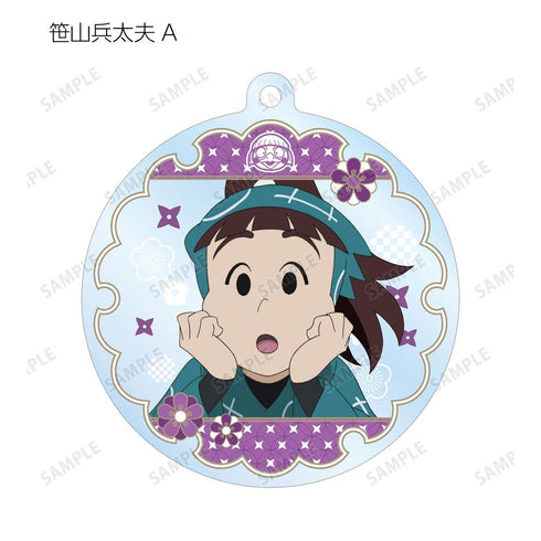 《忍者小丸子亂太郎》收藏級壓克力鑰匙圈 禮儀委員會版(單位/盒)【202605再版】