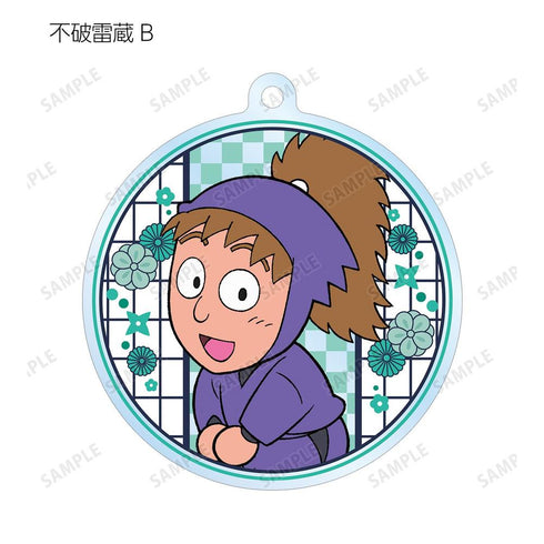 《忍者小丸子亂太郎》收藏級壓克力鑰匙圈 圖書委員會版(單位/盒)【202605再版】