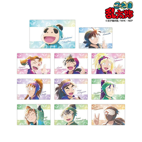 『忍たま乱太郎』トレーディング Ani-Art aqua label カードステッカー ver.B(単位/BOX)【202509再販】