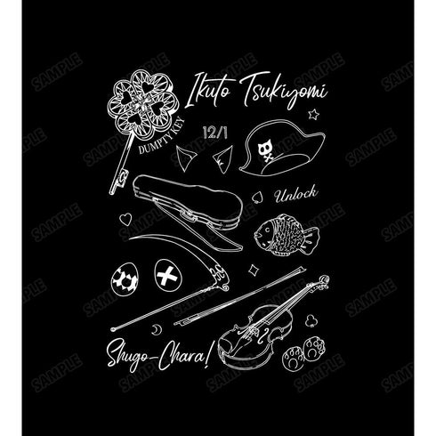 『しゅごキャラ!』月詠幾斗 Ani-Sketch Tシャツメンズ【202601再販】