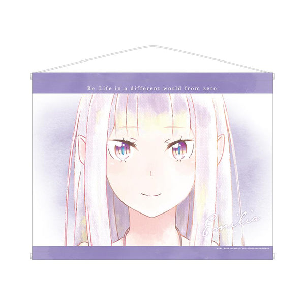 『Re:ゼロから始める異世界生活』エミリア Ani-Art aqua label B2タペストリー【202506再販】