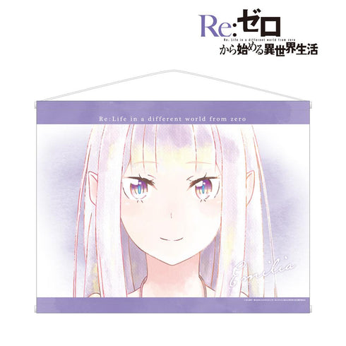 『Re:ゼロから始める異世界生活』エミリア Ani-Art aqua label B2タペストリー【202506再販】