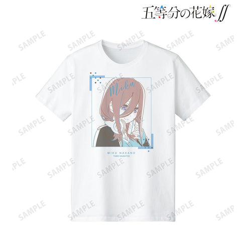 『五等分の花嫁∫∫』中野三玖 lette-graph 第2弾 Tシャツレディース【202501再販】