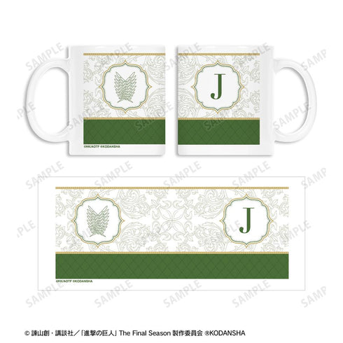 『進撃の巨人』描き下ろしイラスト ティータイムver. ジャン マグカップ【202512再販】