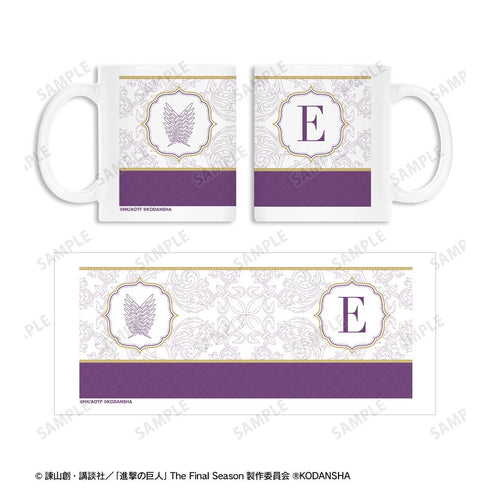 『進撃の巨人』描き下ろしイラスト ティータイムver. エルヴィン マグカップ【202512再販】