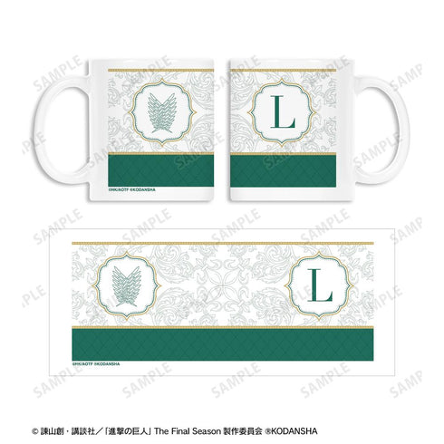 『進撃の巨人』描き下ろしイラスト ティータイムver. リヴァイ マグカップ【202512再販】