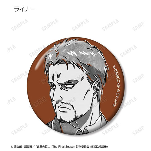 『進撃の巨人』トレーディング Ani-Art BLACK LABEL 缶バッジ ver.B(単位/BOX)【202608再販】