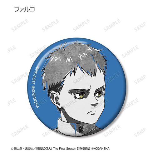 『進撃の巨人』トレーディング Ani-Art BLACK LABEL 缶バッジ ver.B(単位/BOX)【202608再販】