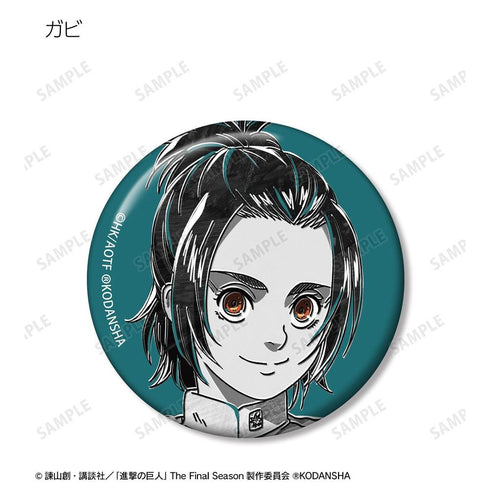 『進撃の巨人』トレーディング Ani-Art BLACK LABEL 缶バッジ ver.B(単位/BOX)【202608再販】