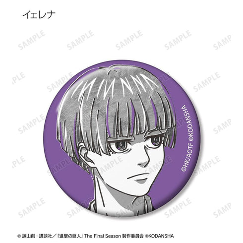 『進撃の巨人』トレーディング Ani-Art BLACK LABEL 缶バッジ ver.B(単位/BOX)【202608再販】