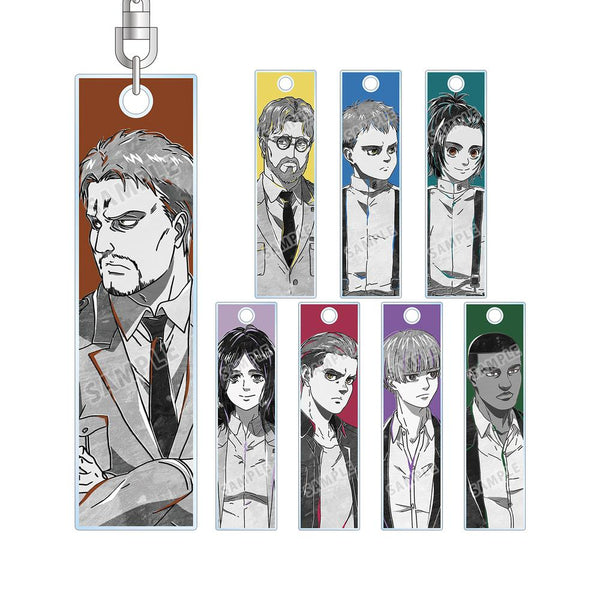 『進撃の巨人』トレーディング Ani-Art BLACK LABEL スティックアクリルキーホルダー ver.B(単位/BOX)【202512再販】