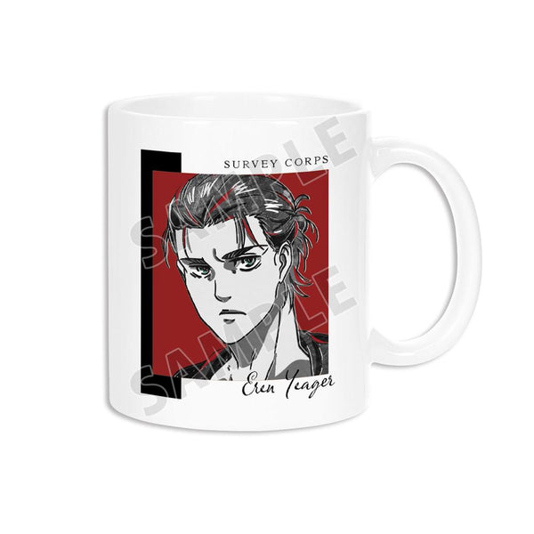 『進撃の巨人』エレン Ani-Art BLACK LABEL マグカップ【202603再販】