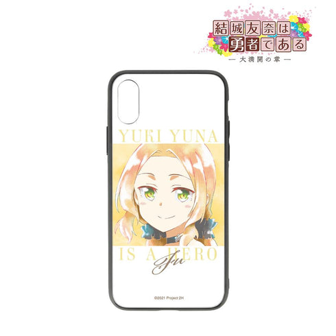 『結城友奈は勇者である -大満開の章-』犬吠埼風 Ani-Art aqua label 強化ガラスiPhoneケース【202511再販】