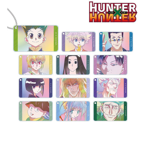『HUNTER×HUNTER』トレーディング Ani-Art clear label スクエアアクリルキーホルダー ver.A(単位/BOX)【202508再販】