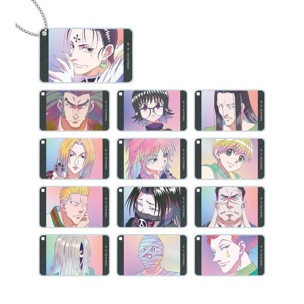 『HUNTER×HUNTER』トレーディング Ani-Art clear label スクエアアクリルキーホルダー ver.B(単位/BOX)【202508再販】