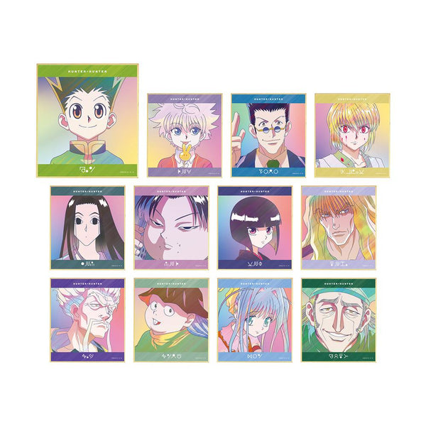 『HUNTER×HUNTER』トレーディング Ani-Art clear label ミニ色紙 ver.A(単位/BOX)【202508再販】