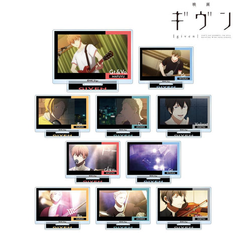『ギヴン』トレーディング場面写アクリルスタンド(単位/BOX)【202511再販】