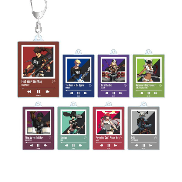 『GUILTY GEARTM -STRIVE-』描き下ろしイラスト バンドver. トレーディングミュージックプレイヤー風アクリルキーホルダー(単位/BOX)【202508再販】