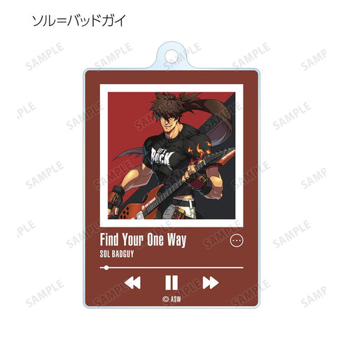『GUILTY GEARTM -STRIVE-』描き下ろしイラスト バンドver. トレーディングミュージックプレイヤー風アクリルキーホルダー(単位/BOX)【202508再販】