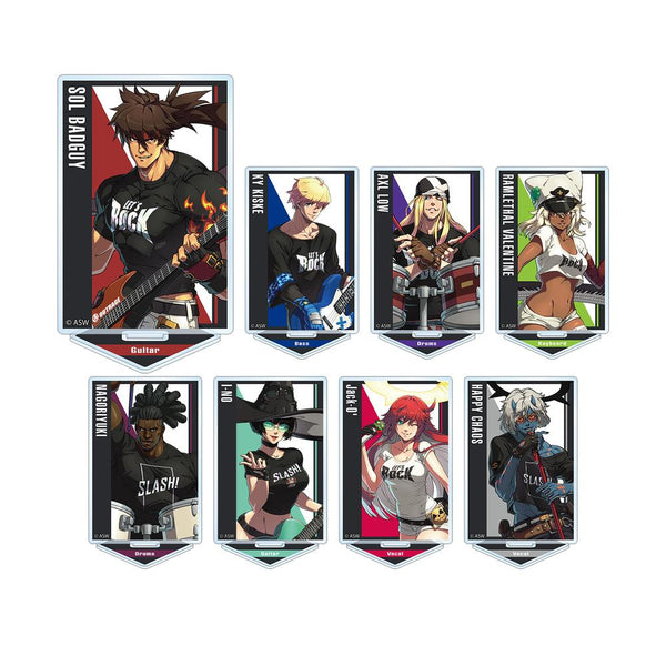 『GUILTY GEARTM -STRIVE-』描き下ろしイラスト バンドver. トレーディングアクリルスタンド(単位/BOX)【202508再販】