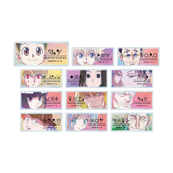 『HUNTER×HUNTER』トレーディング Ani-Art clear label アクリルネームプレート ver.A(単位/BOX)【202508再販】