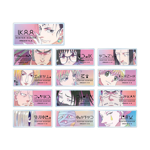 『HUNTER×HUNTER』トレーディング Ani-Art clear label アクリルネームプレート ver.B(単位/BOX)【202508再販】