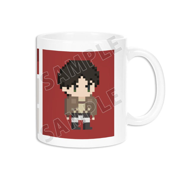 『進撃の巨人』エレン マグカップ(ワンナイト人狼コラボドット絵ver.)【202512再販】