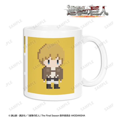 『進撃の巨人』アルミン マグカップ(ワンナイト人狼コラボドット絵ver.)【202507再販】