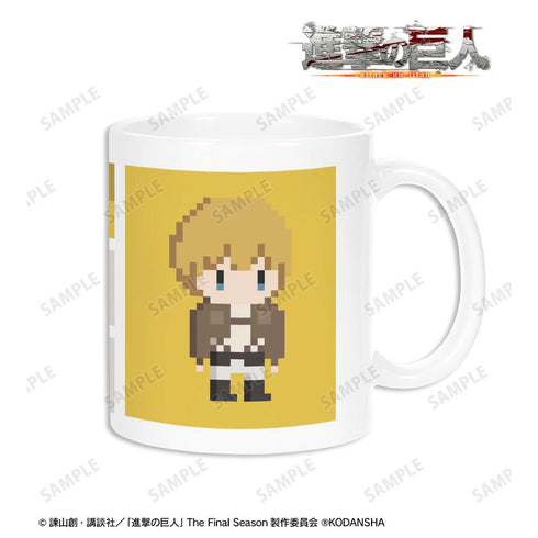 『進撃の巨人』アルミン マグカップ(ワンナイト人狼コラボドット絵ver.)【202604再販】