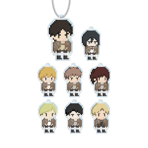 『進撃の巨人』トレーディングアクリルキーホルダー(ワンナイト人狼コラボドット絵ver.)(単位/BOX)【202512再販】