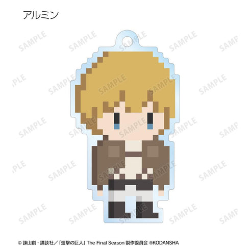 『進撃の巨人』トレーディングアクリルキーホルダー(ワンナイト人狼コラボドット絵ver.)(単位/BOX)【202512再販】