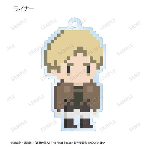『進撃の巨人』トレーディングアクリルキーホルダー(ワンナイト人狼コラボドット絵ver.)(単位/BOX)【202512再販】