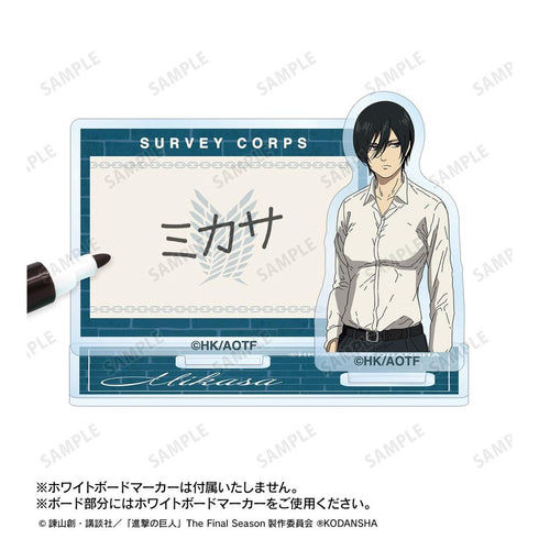 『進撃の巨人』ミカサ アクリルメモスタンド【202608再販】