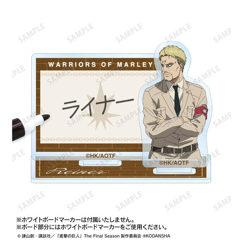『進撃の巨人』ライナー アクリルメモスタンド【202509再販】