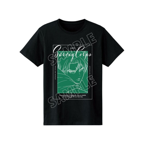『進撃の巨人』リヴァイ 「あの日の誓いをようやく果たせそうだ」Tシャツレディース【202604再販】