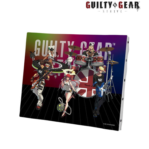 『GUILTY GEARTM -STRIVE-』描き下ろしイラスト LET’S ROCK 集合 バンドver. キャンバスボード【202410再販】