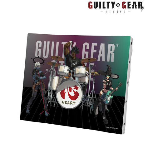 『GUILTY GEARTM -STRIVE-』描き下ろしイラスト SLASH! 集合 バンドver. キャンバスボード【202410再販】
