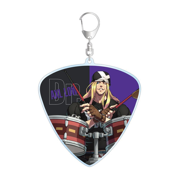 『GUILTY GEARTM -STRIVE-』描き下ろしイラスト アクセル=ロウ バンドver. ピック型BIGアクリルキーホルダー【202508再販】