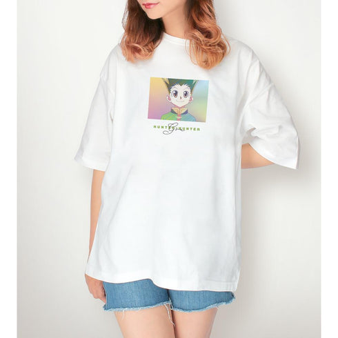 『HUNTER×HUNTER』ゴン Ani-Art clear label BIGシルエットTシャツユニセックス【202508再販】