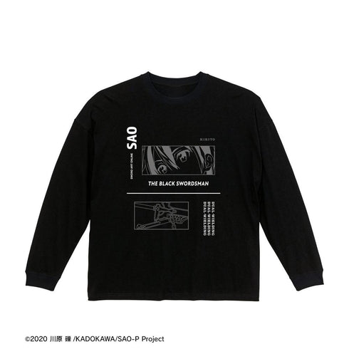 『ソードアート・オンライン』キリト BIGシルエットロングTシャツユニセックス【202609再販】