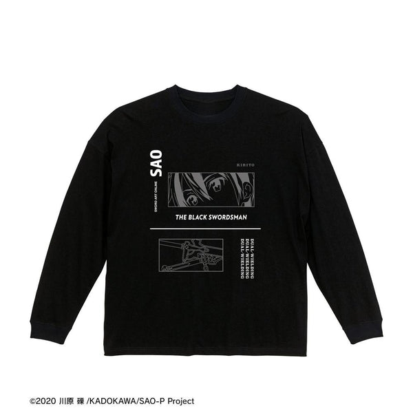 『ソードアート・オンライン』キリト BIGシルエットロングTシャツユニセックス【202609再販】