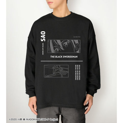 『ソードアート・オンライン』キリト BIGシルエットロングTシャツユニセックス【202602再販】