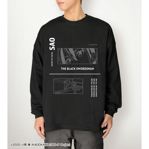 『ソードアート・オンライン』キリト BIGシルエットロングTシャツユニセックス【202609再販】