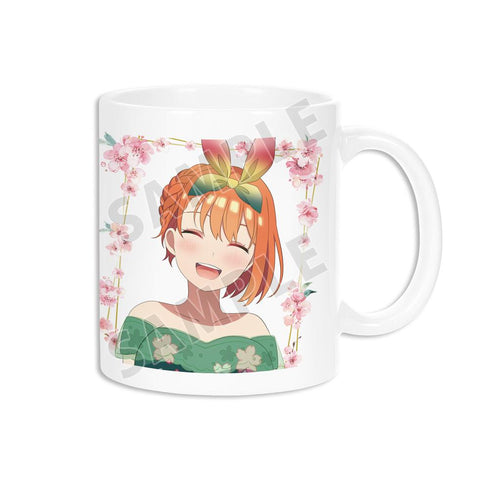『五等分の花嫁』描き下ろしイラスト 四葉 桜ドレスver. マグカップ【202501再販】