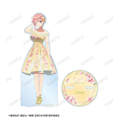 『五等分の花嫁』描き下ろしイラスト 一花 桜ドレスver. 特大アクリルスタンド【202501再販】