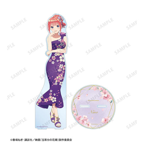 『五等分の花嫁』描き下ろしイラスト 二乃 桜ドレスver. 特大アクリルスタンド【202501再販】
